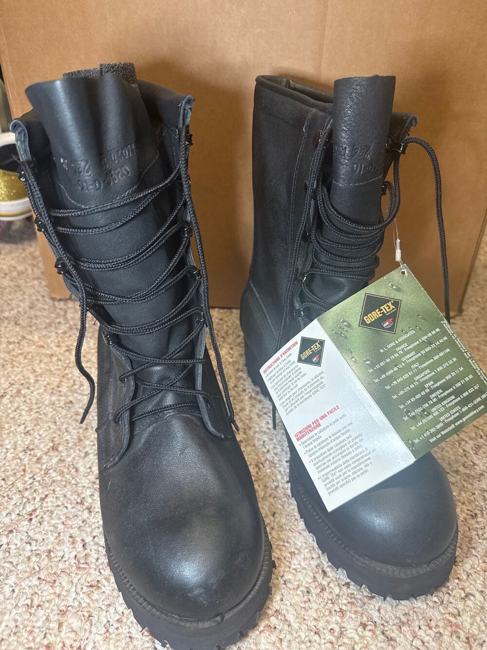 NEW NWT Belleville 700 Men’s 9.5 Gore-Tex Waterproof Duty Combat Boots USA